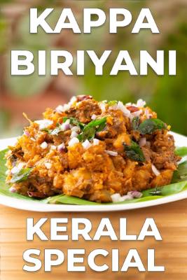 Kappa Beef Biriyani from Vazhayila - Flavours That Travel