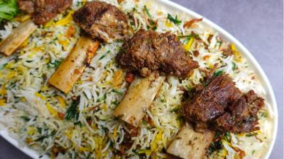 Beef Ribs Biriyani from Vazhayila - Flavours That Travel