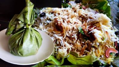 Kizhi Mutton Biriyani from Vazhayila - Flavours That Travel