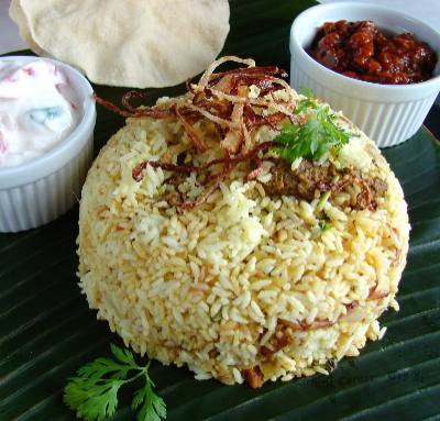 Beef Biriyani from Vazhayila - Flavours That Travel