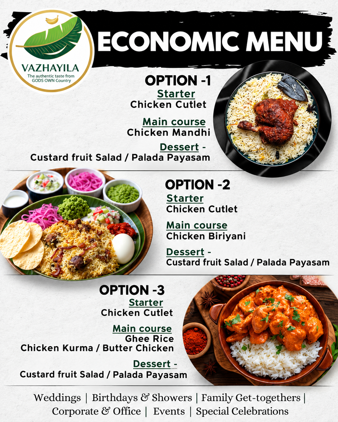 Party combo Economic Pack from Vazhayila - Flavours That Travel
