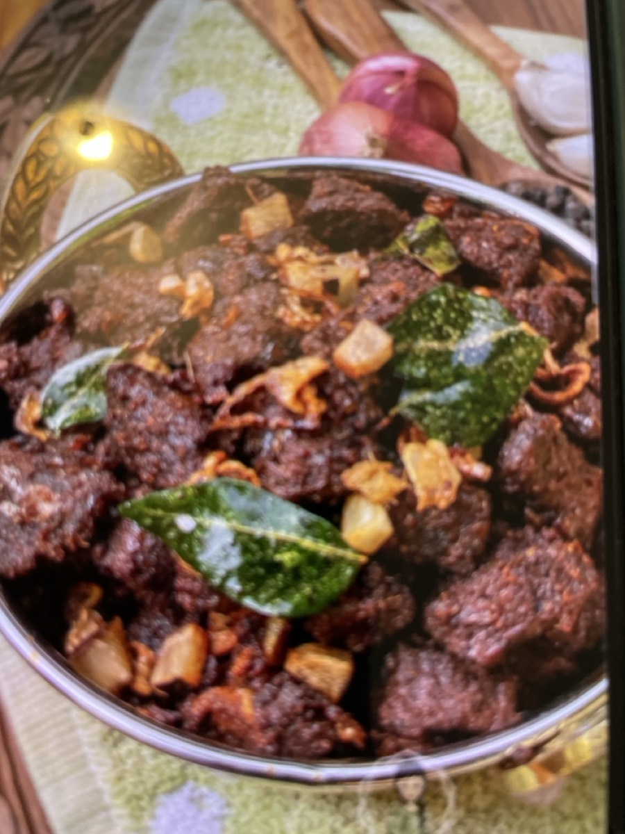 Beef Ularthu from Merstham Kerala Takeaway