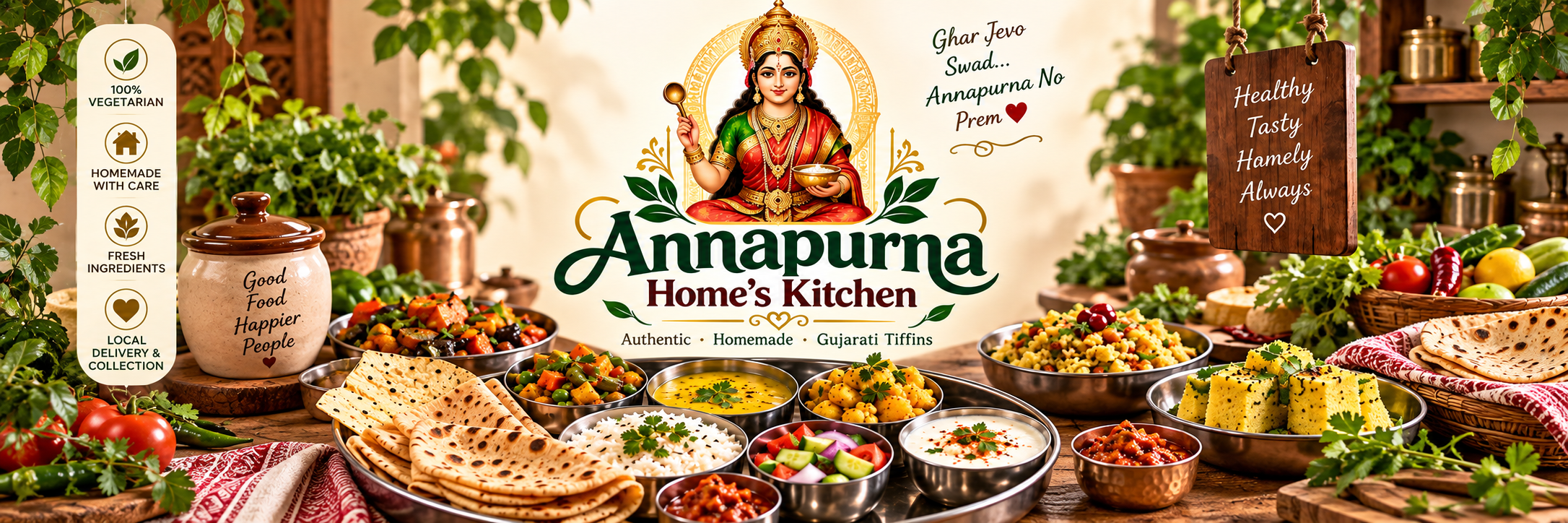 Annapurna Home's Kitchen/Gujarati Tiffin Service in Thornton Heath, United Kingdom