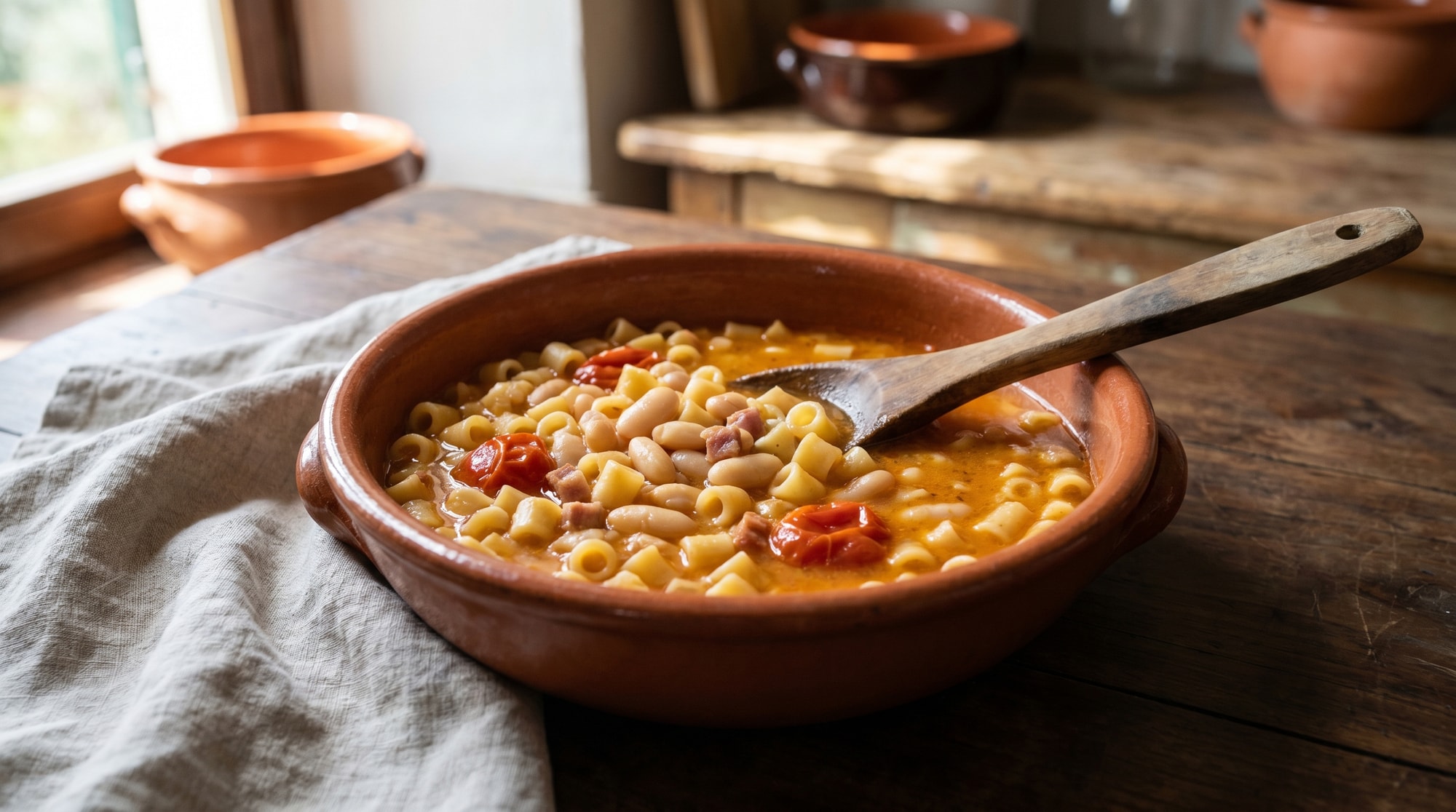 Giulia’s Slow-Simmered Pasta e Fagioli