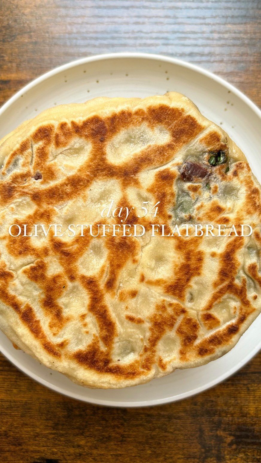 Stuffed Olive Flatbreads