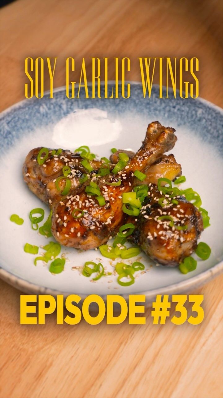  Korean Soy Garlic Wings