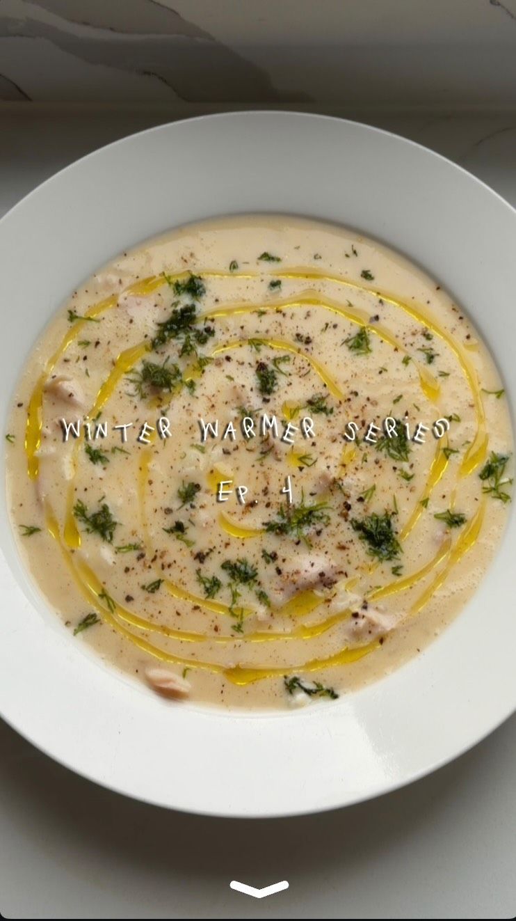 Avgolemono Soup 🍋