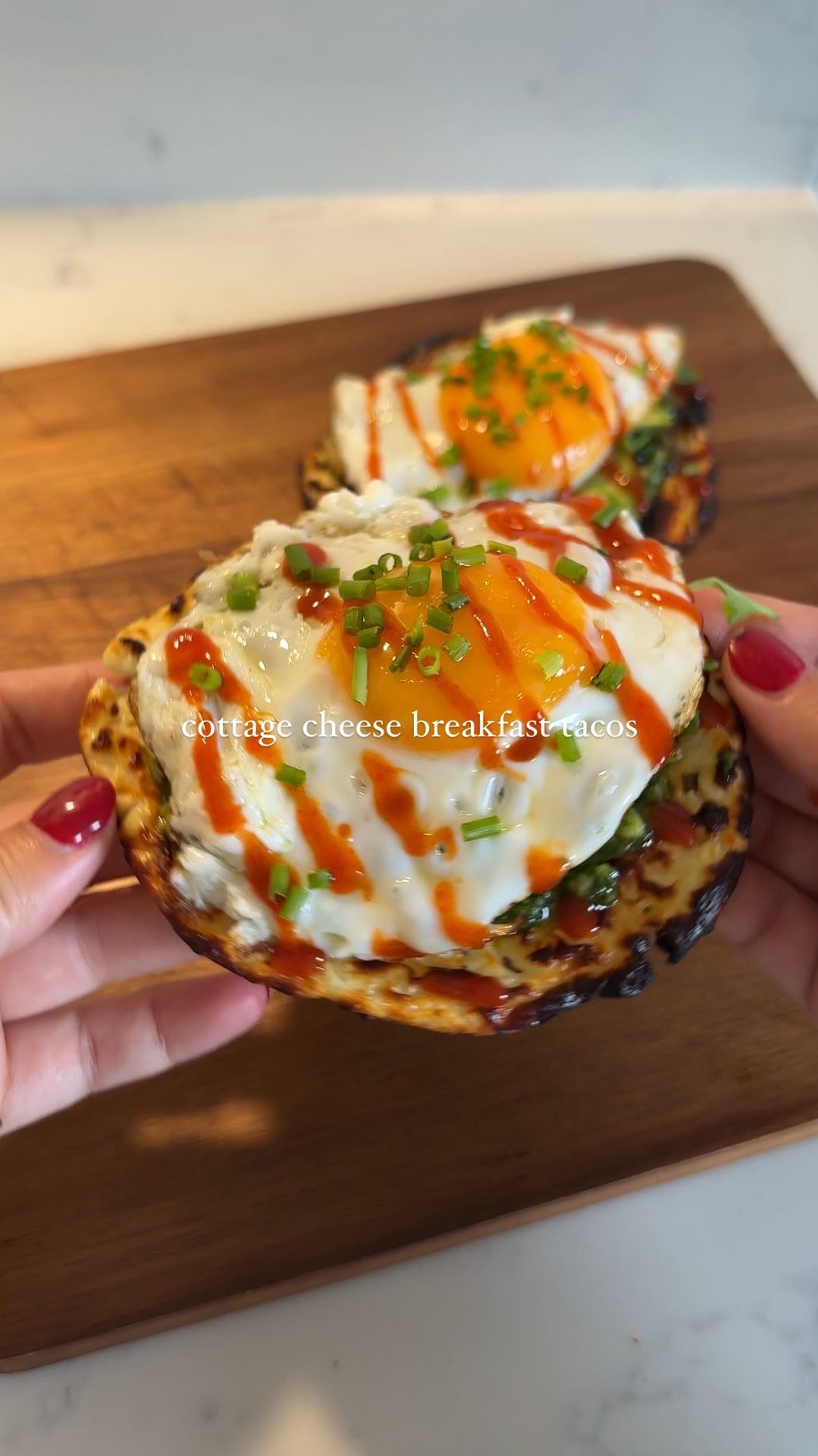 COTTAGE CHEESE TACOS