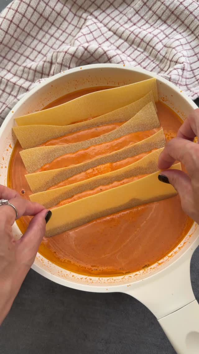 לזניה במחבת