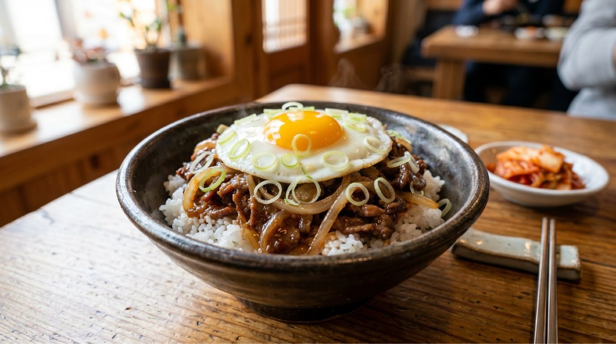 소불고기 덮밥