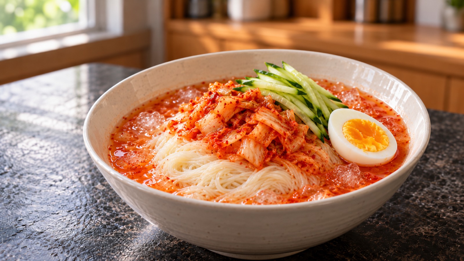 김치말이국수