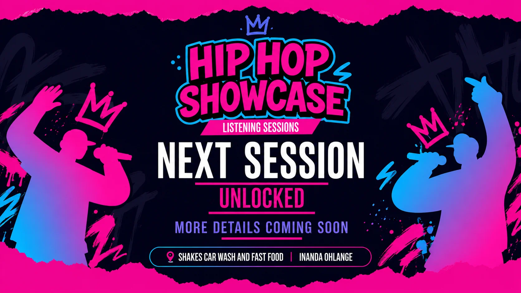 Hiphop Showcase Listening Sessions | Inanda, Durban Alt Text: Hiphop Showcase