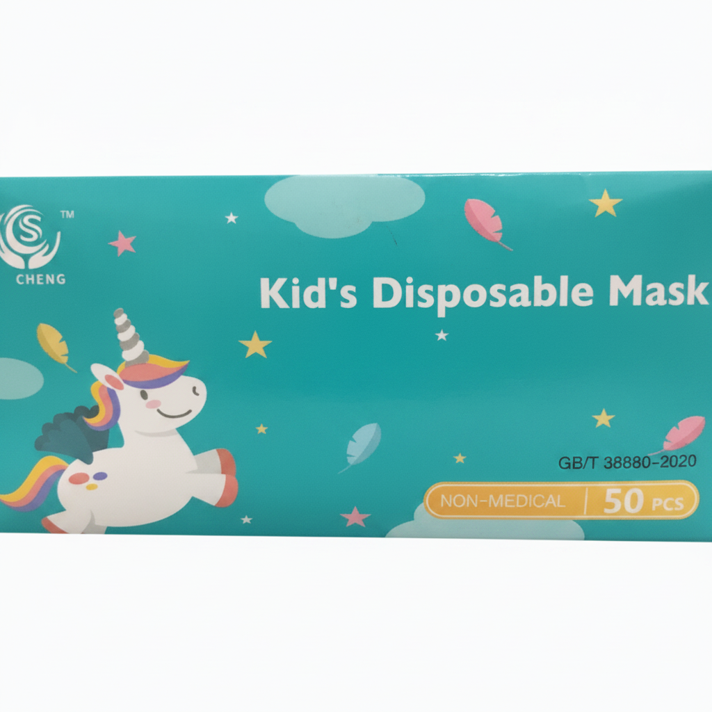 Tapabocas Kid's Disposable Mask CHENG