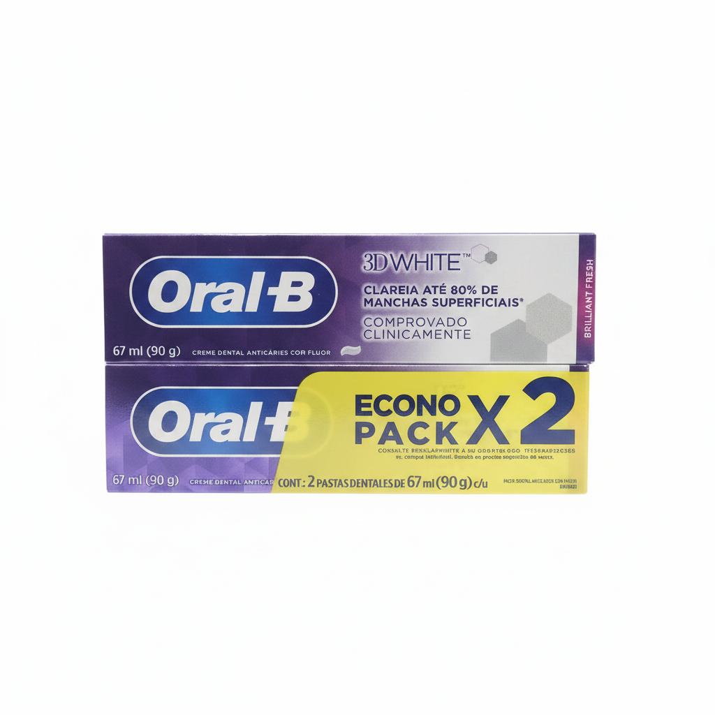 Oral-B 3D White Crema Dental Anticaries con Fluor P&G