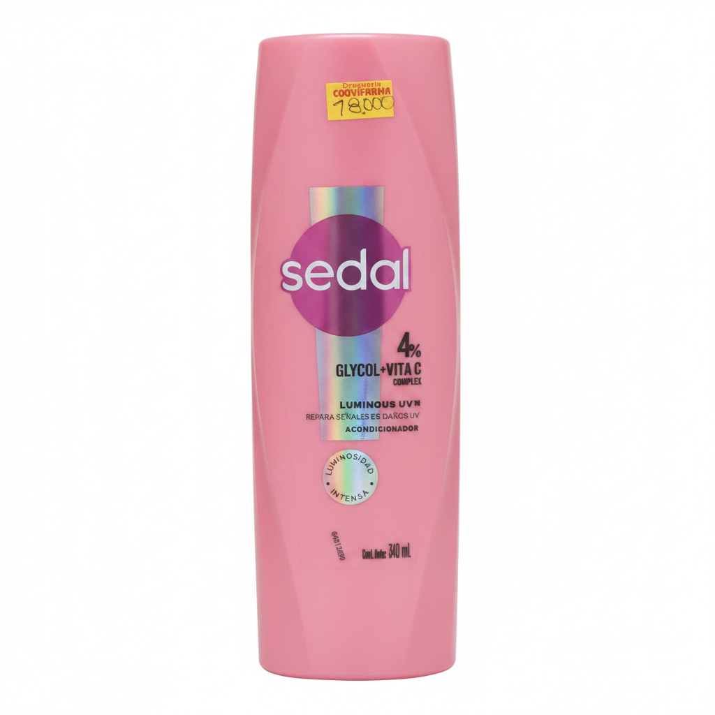Sedal 4% Glycol+Vita C Complex Luminous UV Acondicionador Unilever