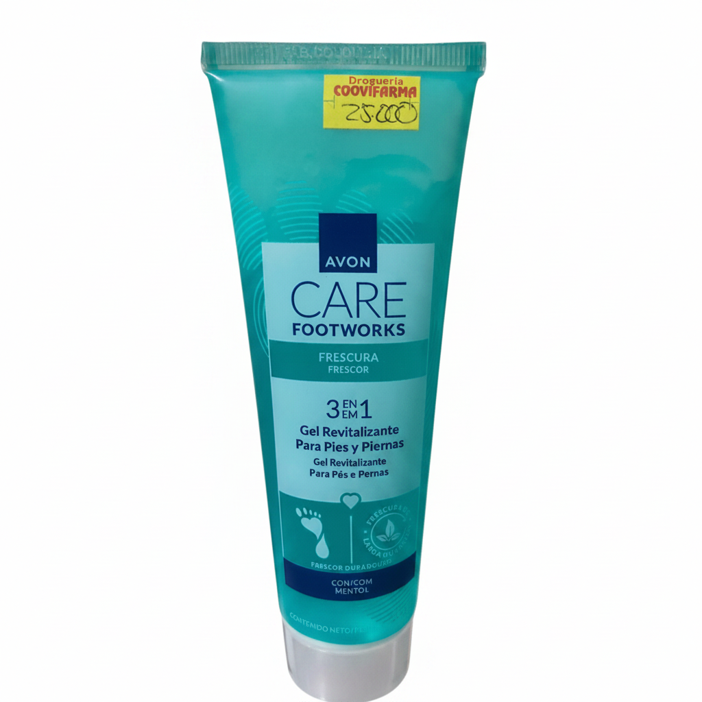 Avon Care Footworks Gel Revitalizante Frescura con Mentol AVON