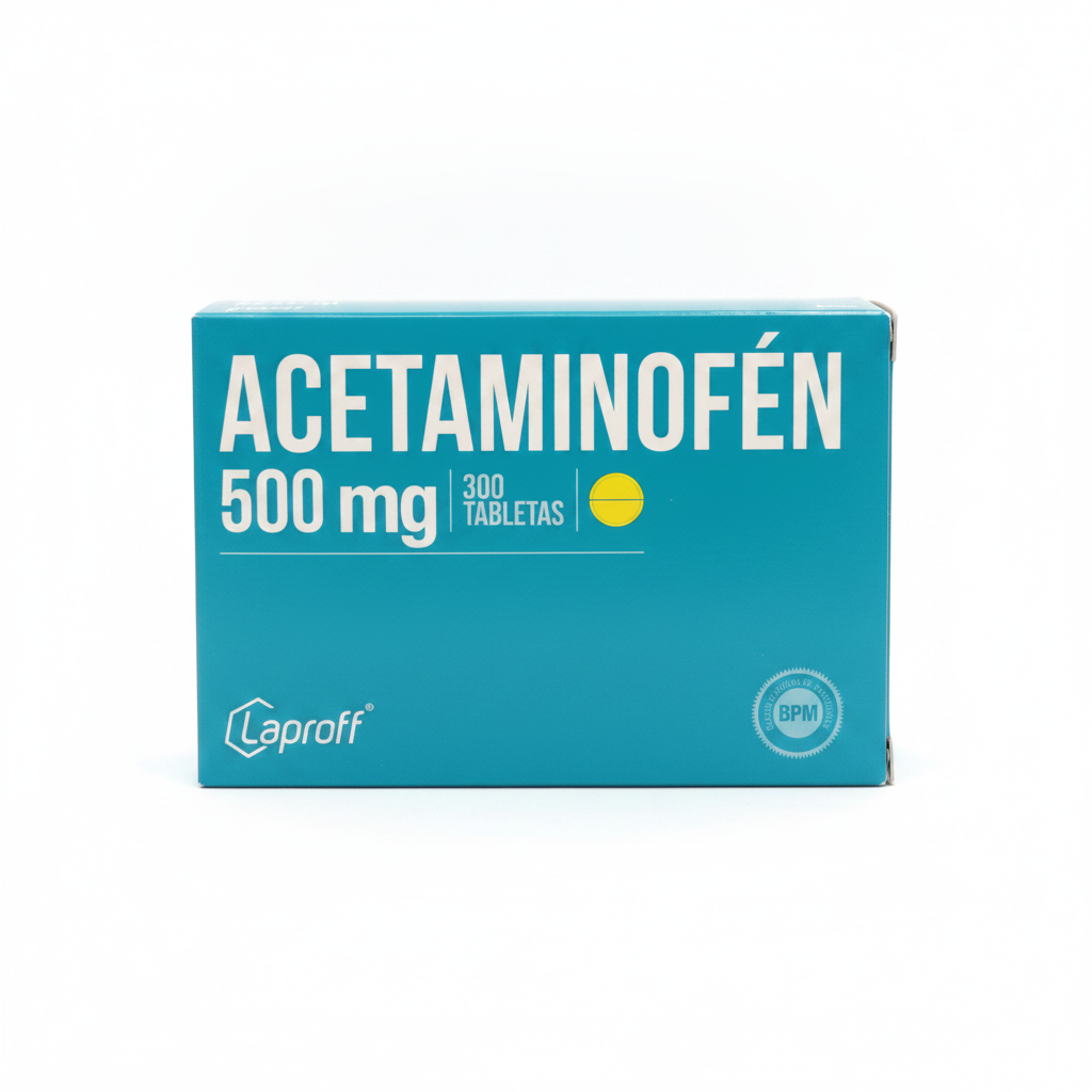 Acetaminofen 500 mg Laproff