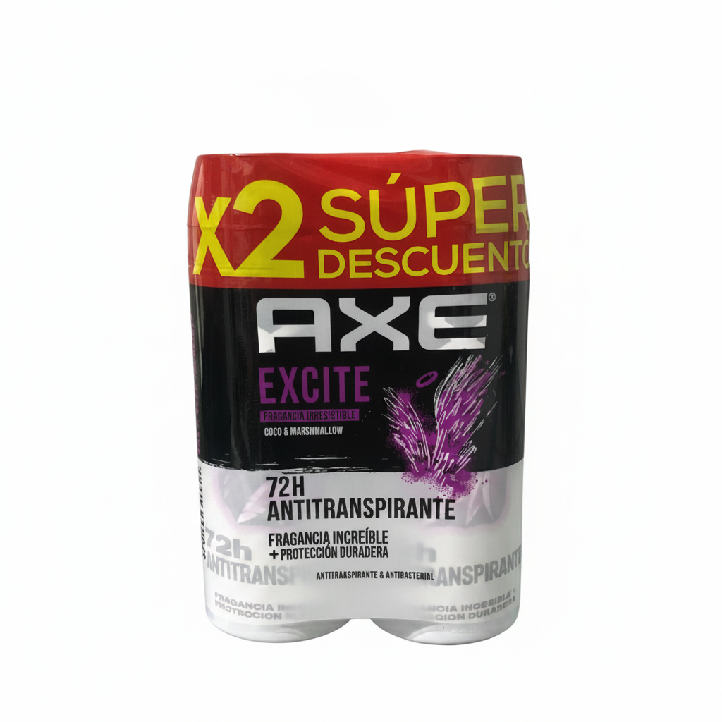 Axe Excite 72h Antitranspirante Coco & Marshmallow