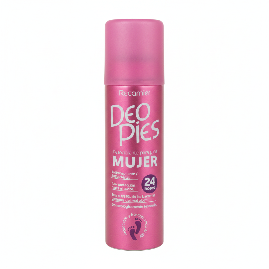 Deo Pies MUJER Antitranspirante / Antibacterial Recamier