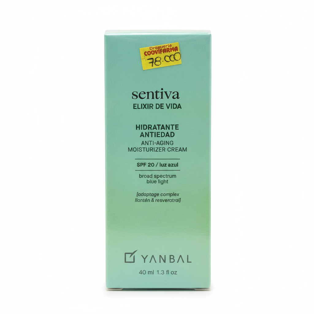 Sentiva Elixir de Vida Hidratante Antiedad SPF 20 YANBAL