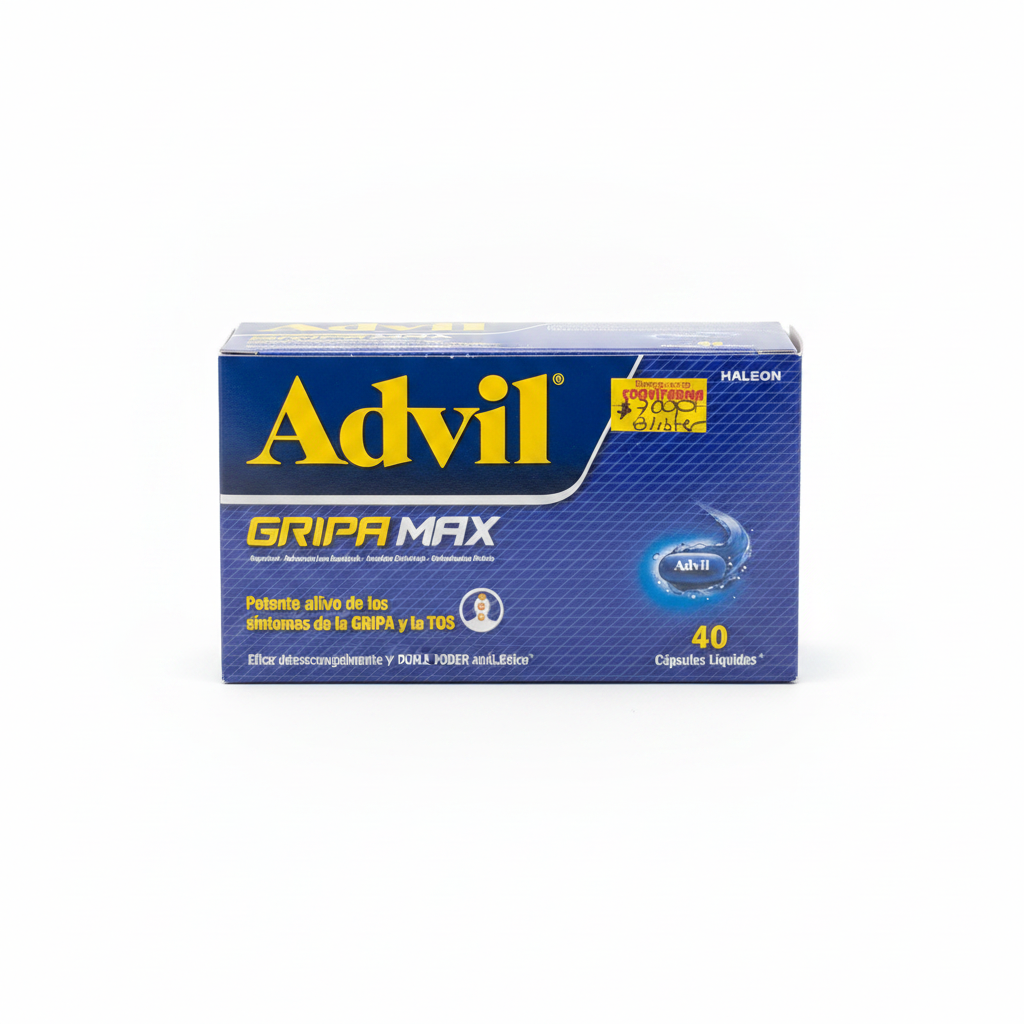 Advil Gripa Max Haleon 