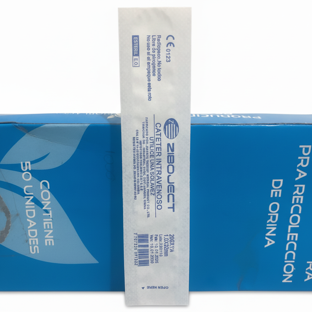 ZIBOJECT Catéter Intravenoso 20GX1¼ 1.0X32mm ZIBOJECT