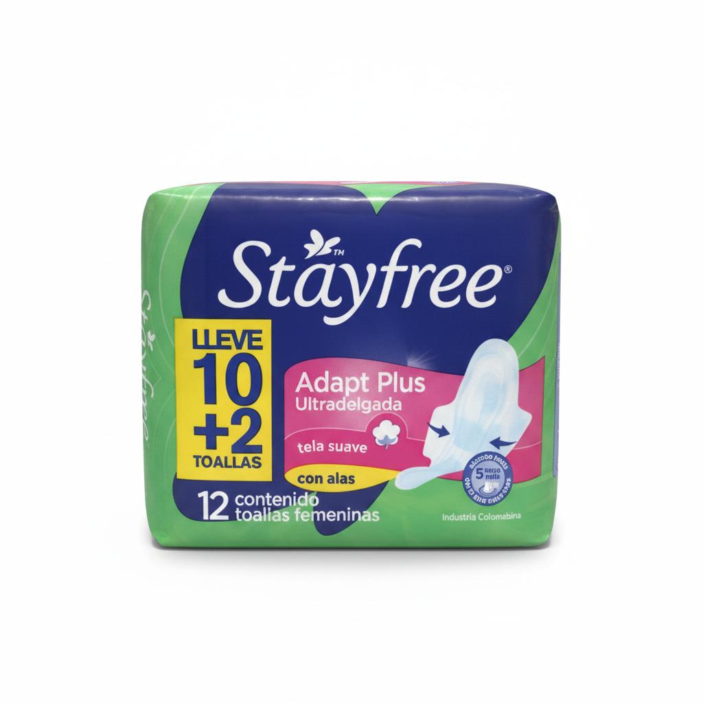 Stayfree Adapt Plus Ultradelgada Johnson & johnson