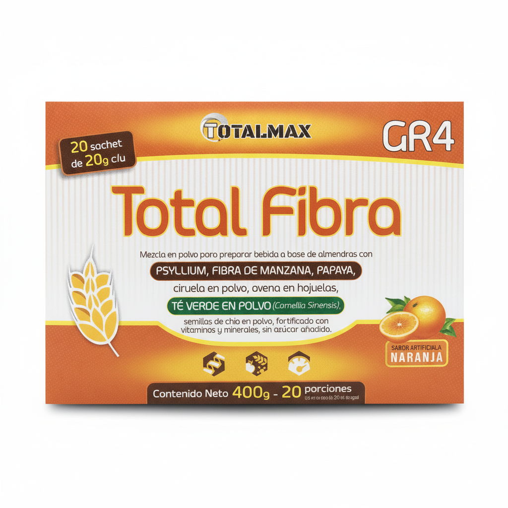 Total fibra 400 g totalmax 