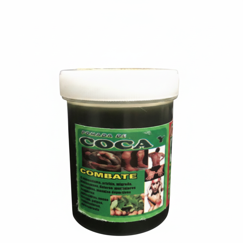 Pomada de Coca y marihuana