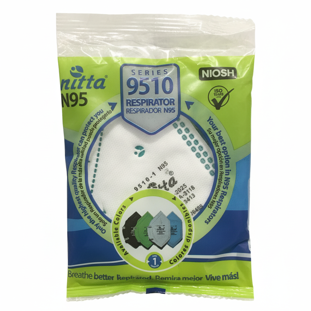 Respirador N95 Serie 9510 Nitta