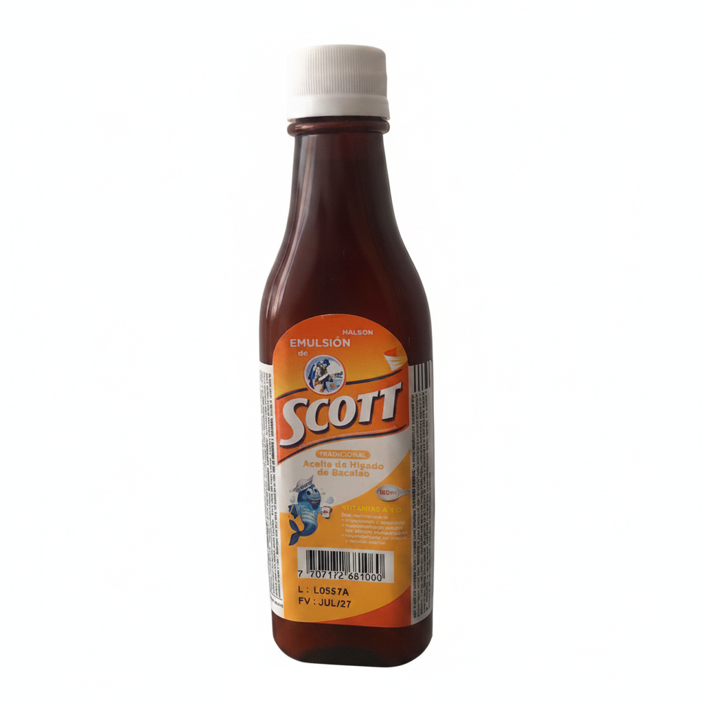 Emulsion de Scott vitaminas A y D Haleon