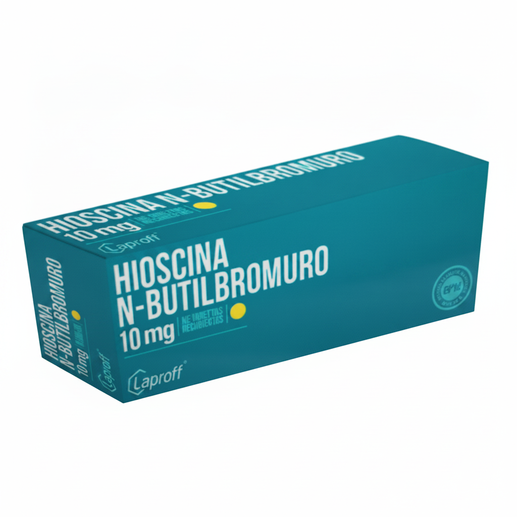 Hioscina N-Butil bromuro 10 mg 