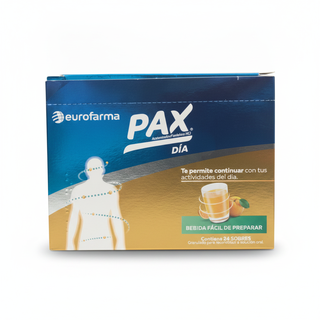 Pax Día Sabor Naranja 24 Sobres De 6 G C/U Eurofarma