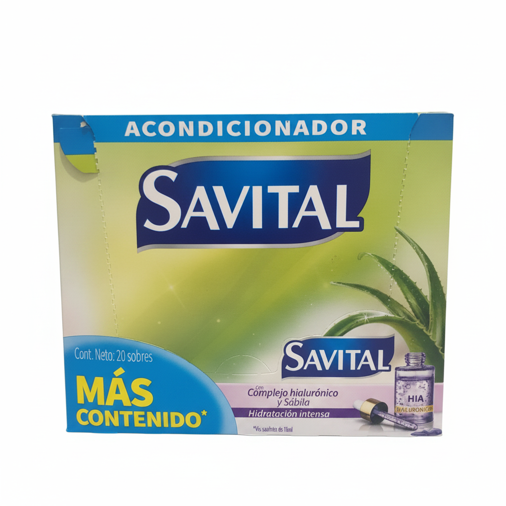 Savital Acondicionador con Complejo Hialurónico y Sábila Unilever