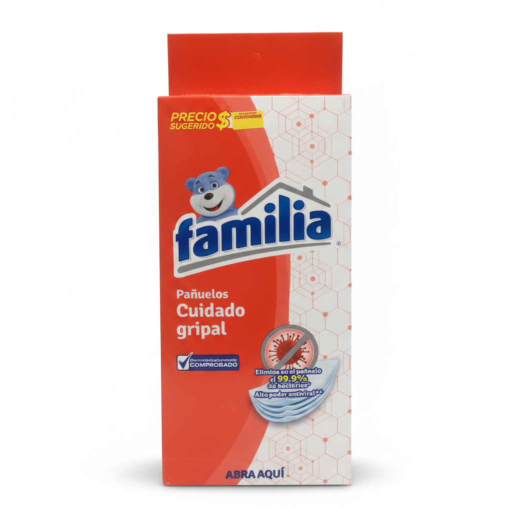 Familia Pañuelos Cuidado gripal
