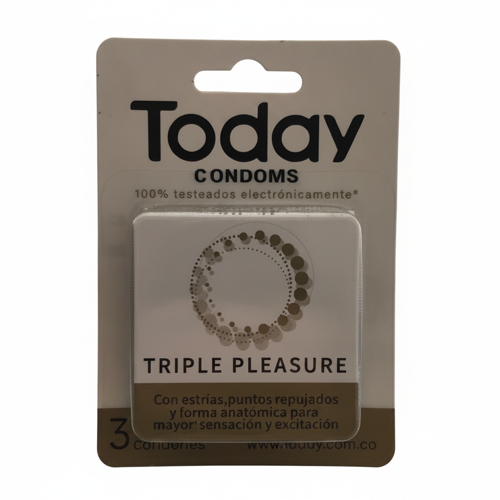 Preservativo Triple Pleasure Caja 3 Today