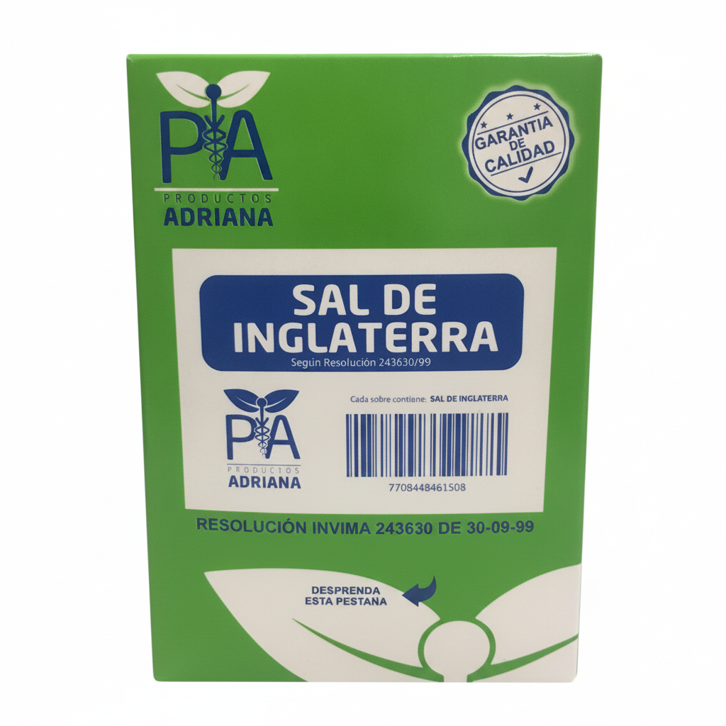 Sal de Inglaterra Productos Adriana
