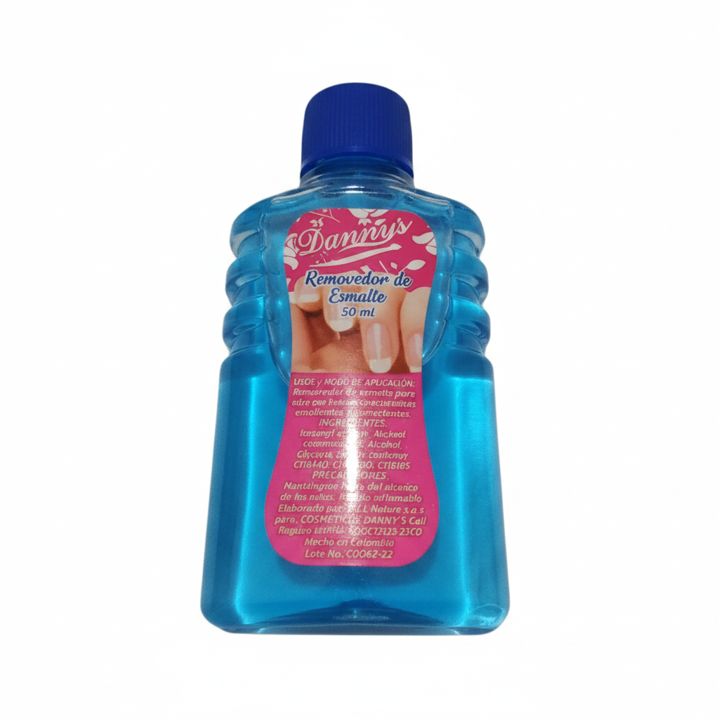 Danny's Removedor de Esmalte 50 mL Cosméticos Danny's