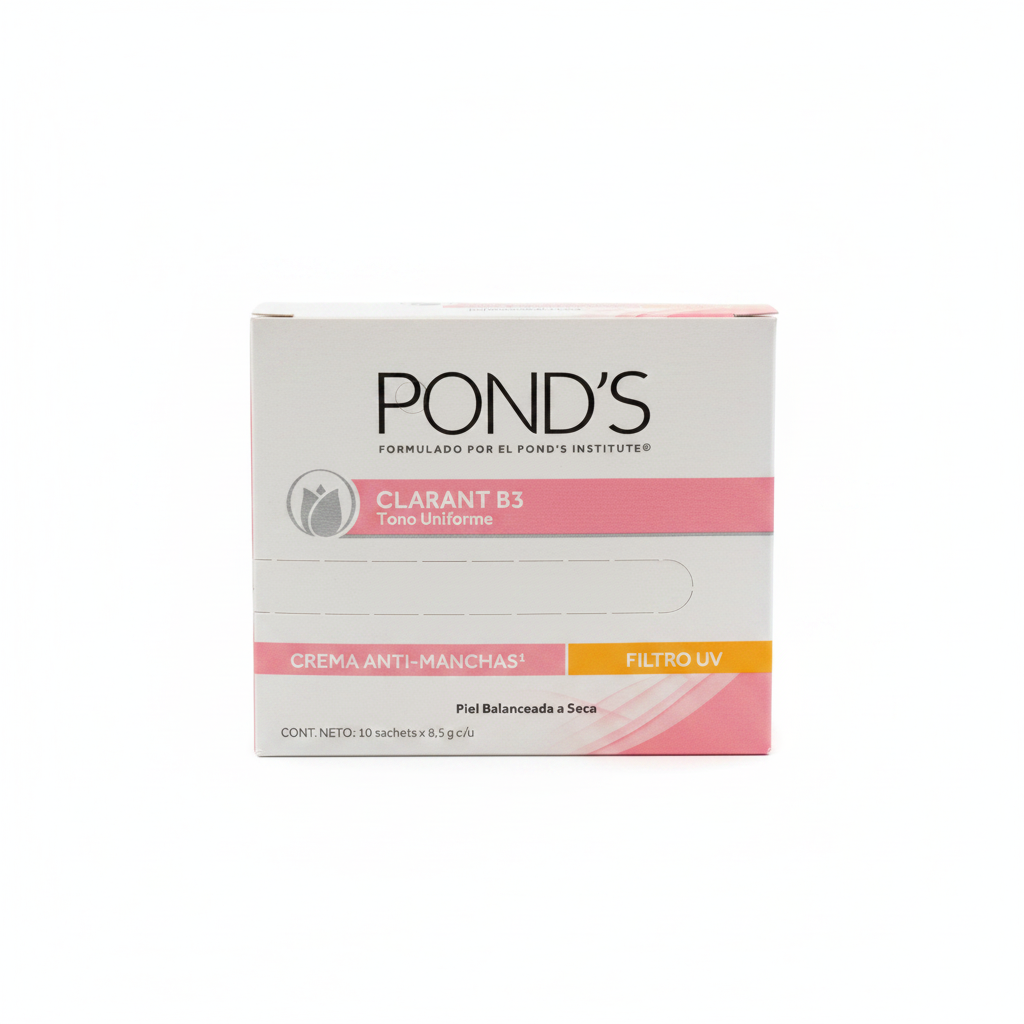 POND'S CLARANT B3 Tono Uniforme Crema Anti-Manchas Filtro UV POND'S