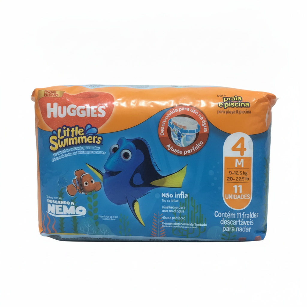 Huggies Little Swimmers Talla 4 M (9-12.5 kg) Kimberly