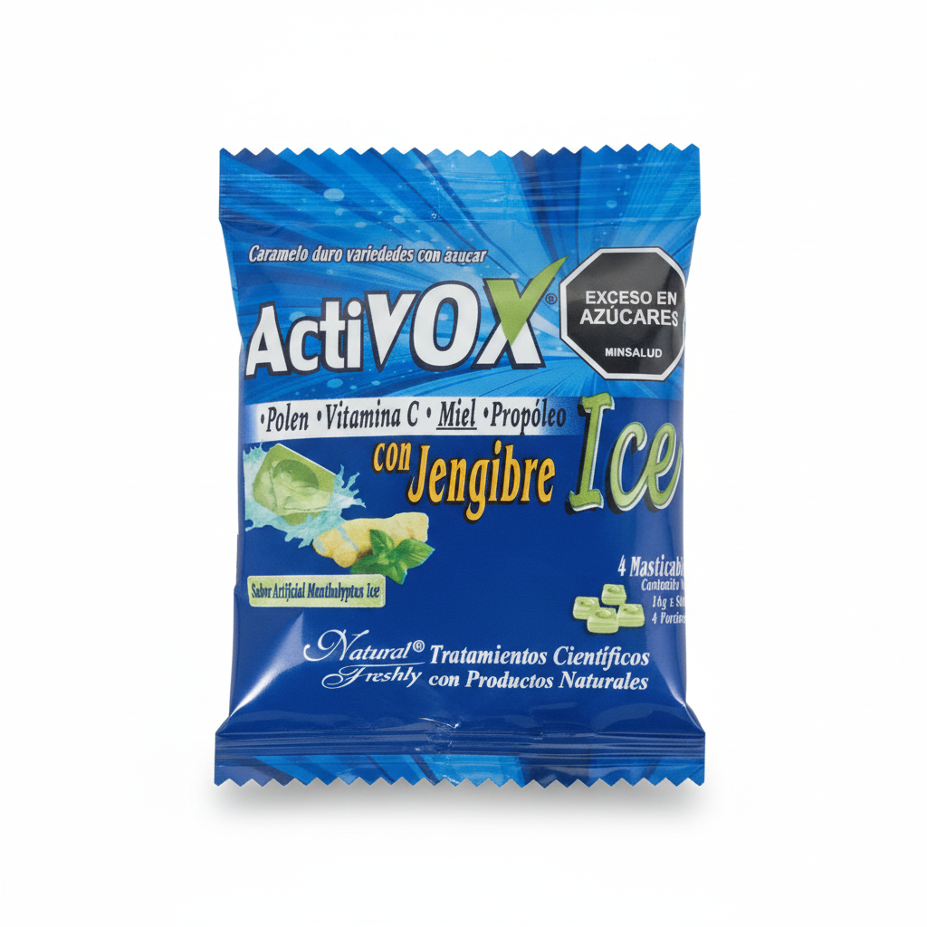 ACTIVOX ICE Jengibre Natural Freshly