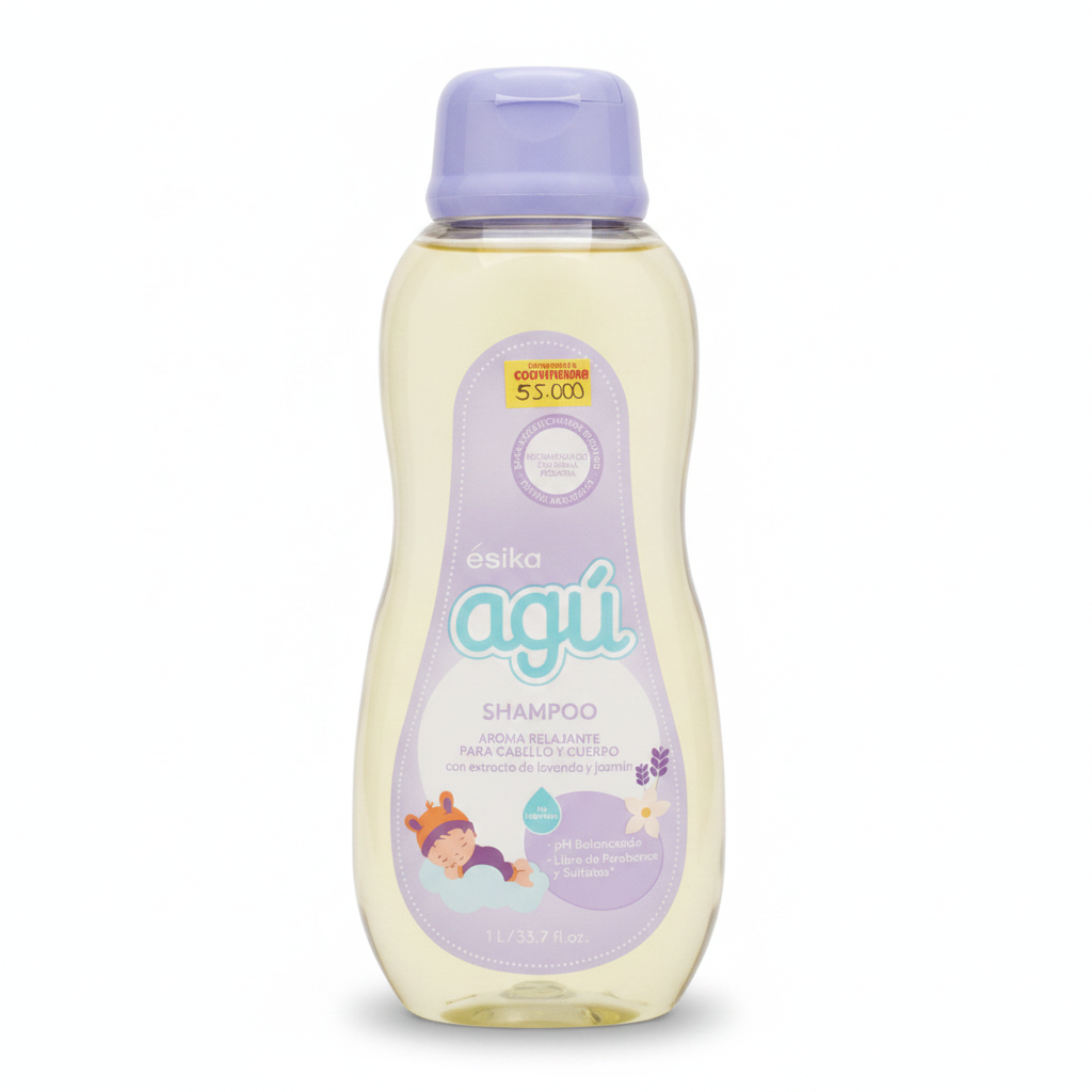 ésika agú SHAMPOO Aroma Relajante para Cabello y Cuerpo ésika