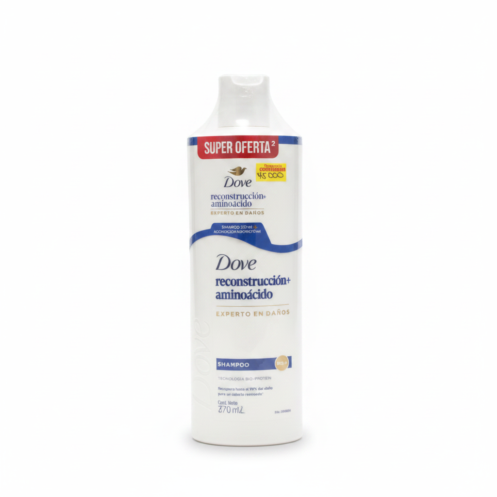 Dove Reconstrucción + Aminoácido Shampoo y Acondicionador Unilever