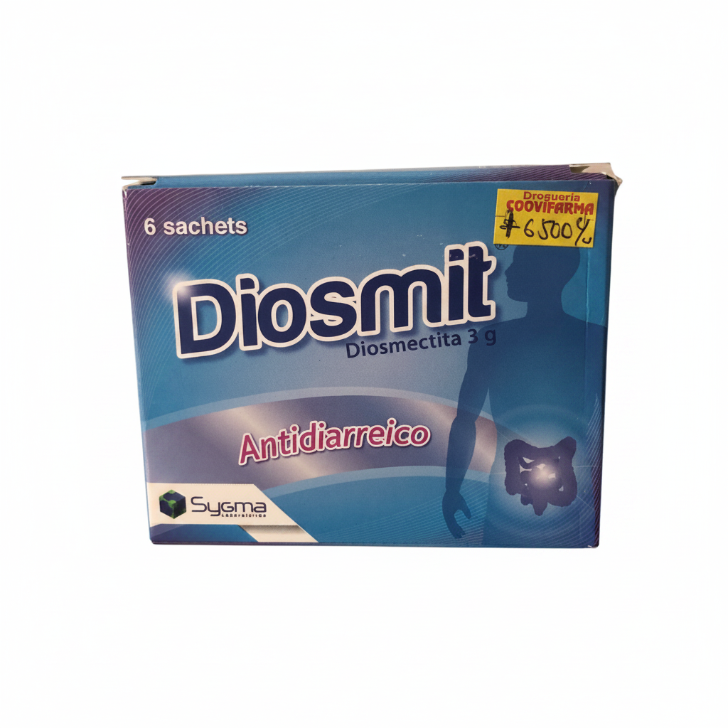 Diosmit Diosmectita 3g Laboratorios Sygma