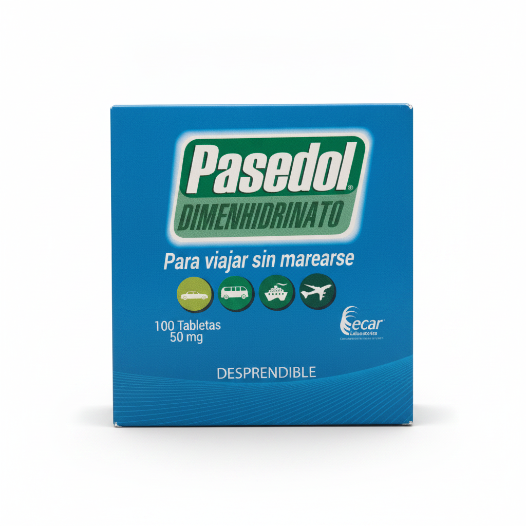 Pasedol 50 Mg Caja 100 Tabletas Ecar