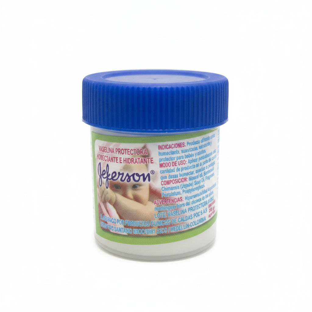 Jeferson Vaselina Protectora Humectante e Hidratante Productos Químicos de Caldas PQC S.A.S