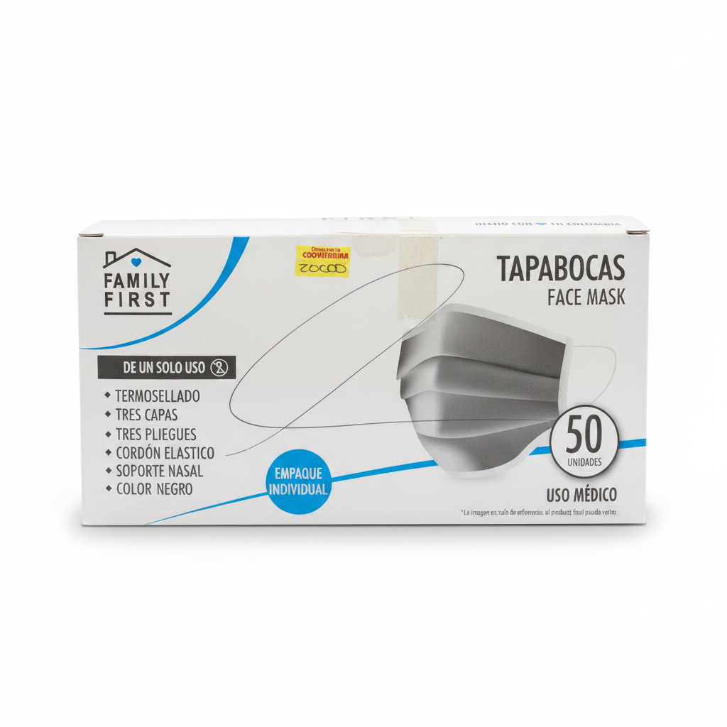 Family First Tapabocas Family First