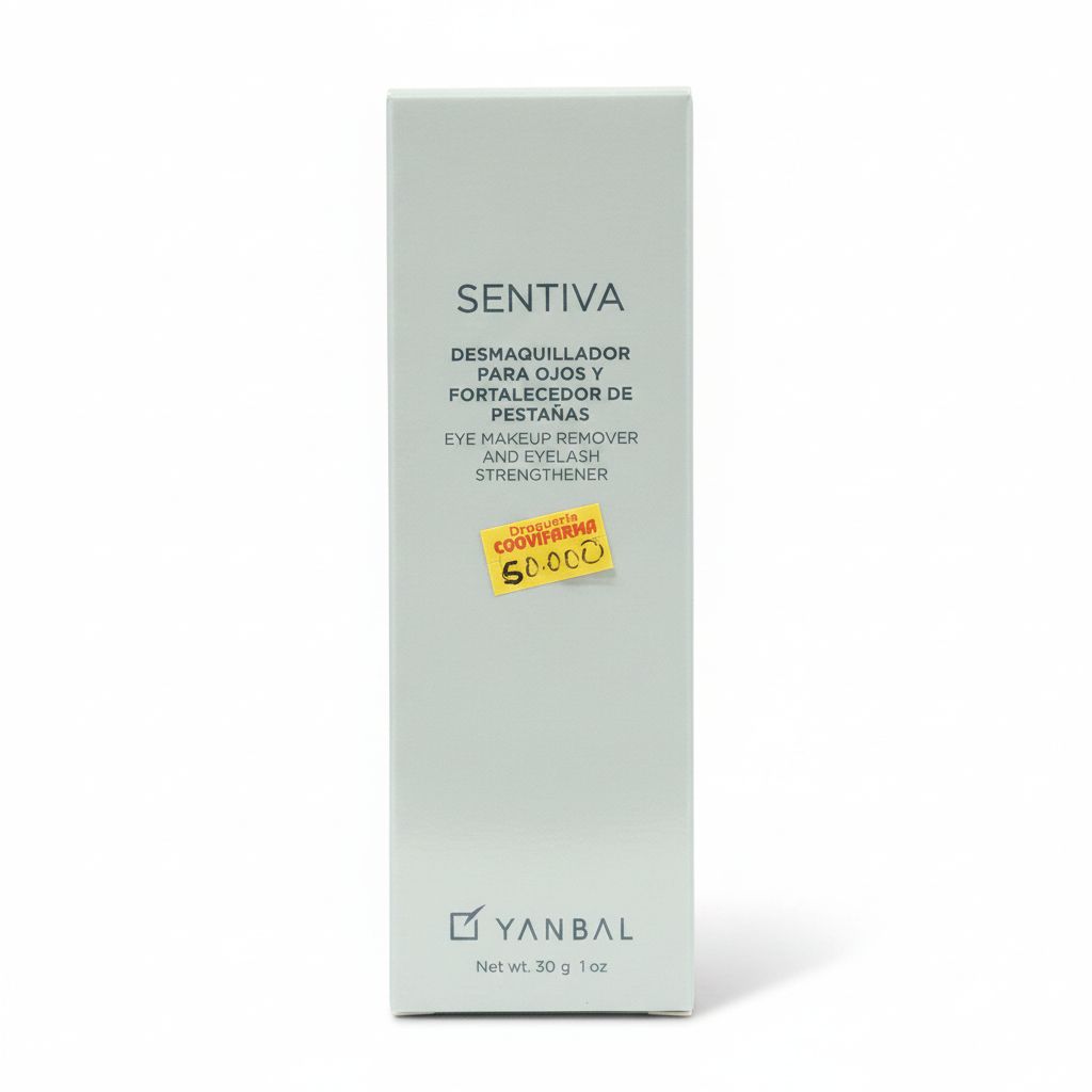 Sentiva Desmaquillador para Ojos y Fortalecedor de Pestañas Yanbal
