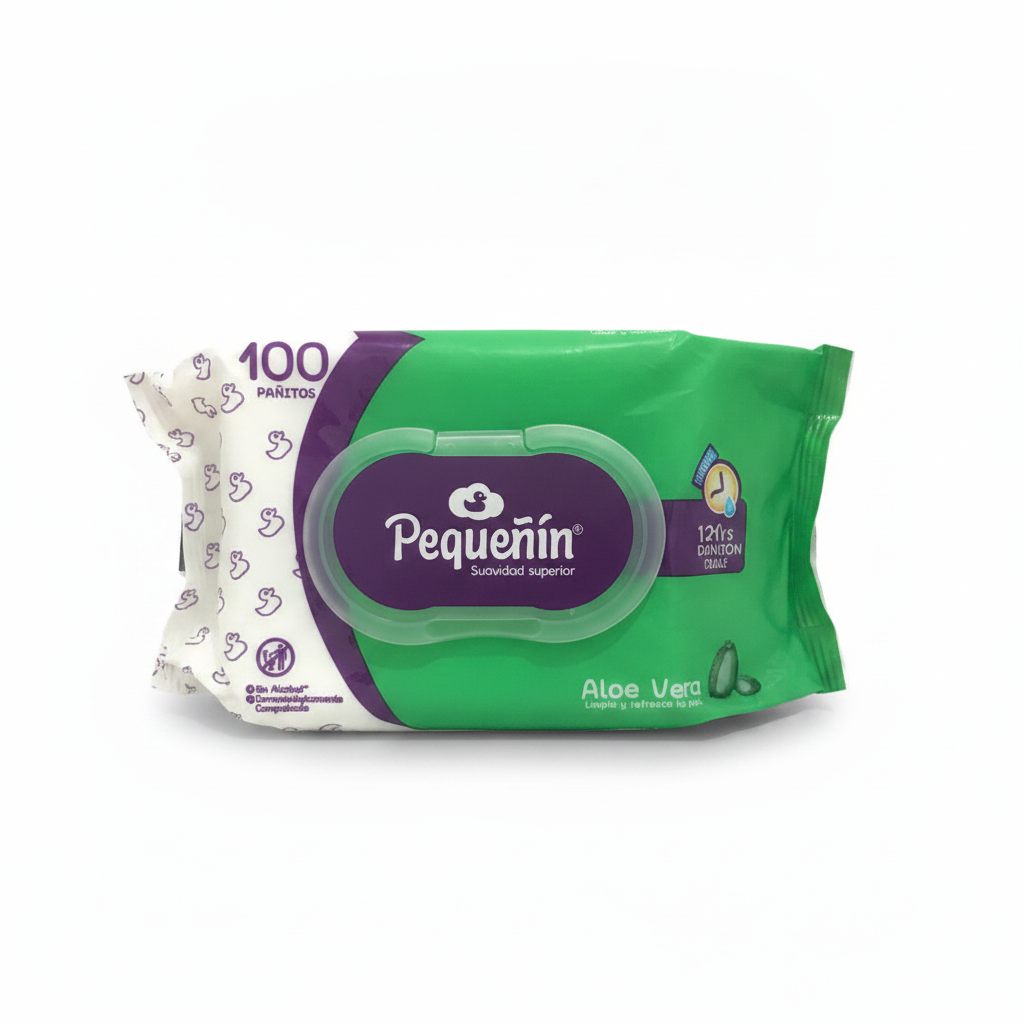 Pañitos Pequeñín Aloe Vera Familia