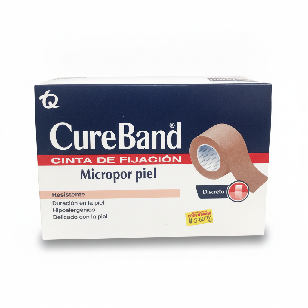 Micropor piel pequeña CureBand Tecnoquimicas
